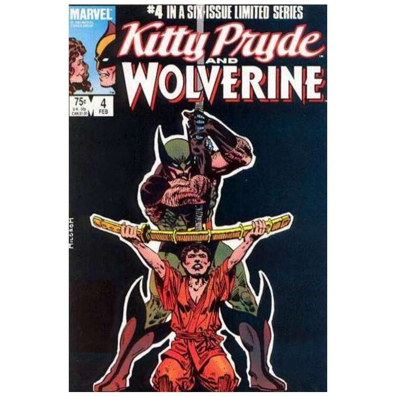 Kitty Pryde and Wolverine #4 in Near Mint minus condition. Marvel comics [p*