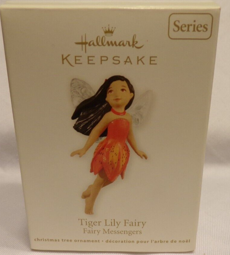 2012 Hallmark Keepsake Christmas Ornament  Tiger Lily Fairy 8th Messenger Series