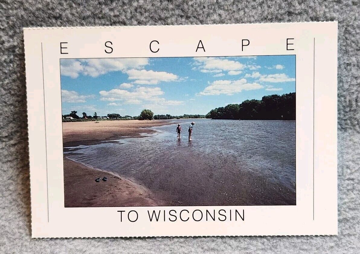 Postcard Escape to Wisconsin Lake Beach