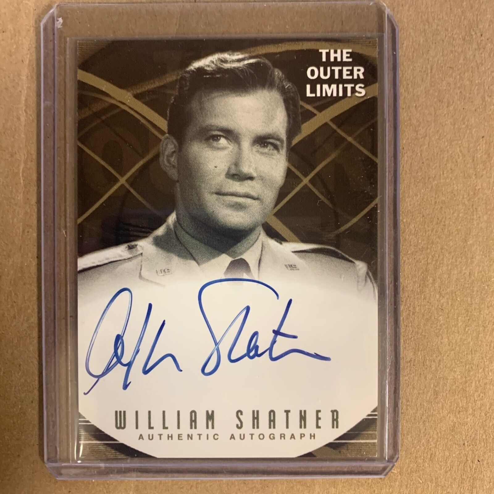 2002 Rittenhouse The Outer Limits A4 William Shatner as Jefferson Barton Auto