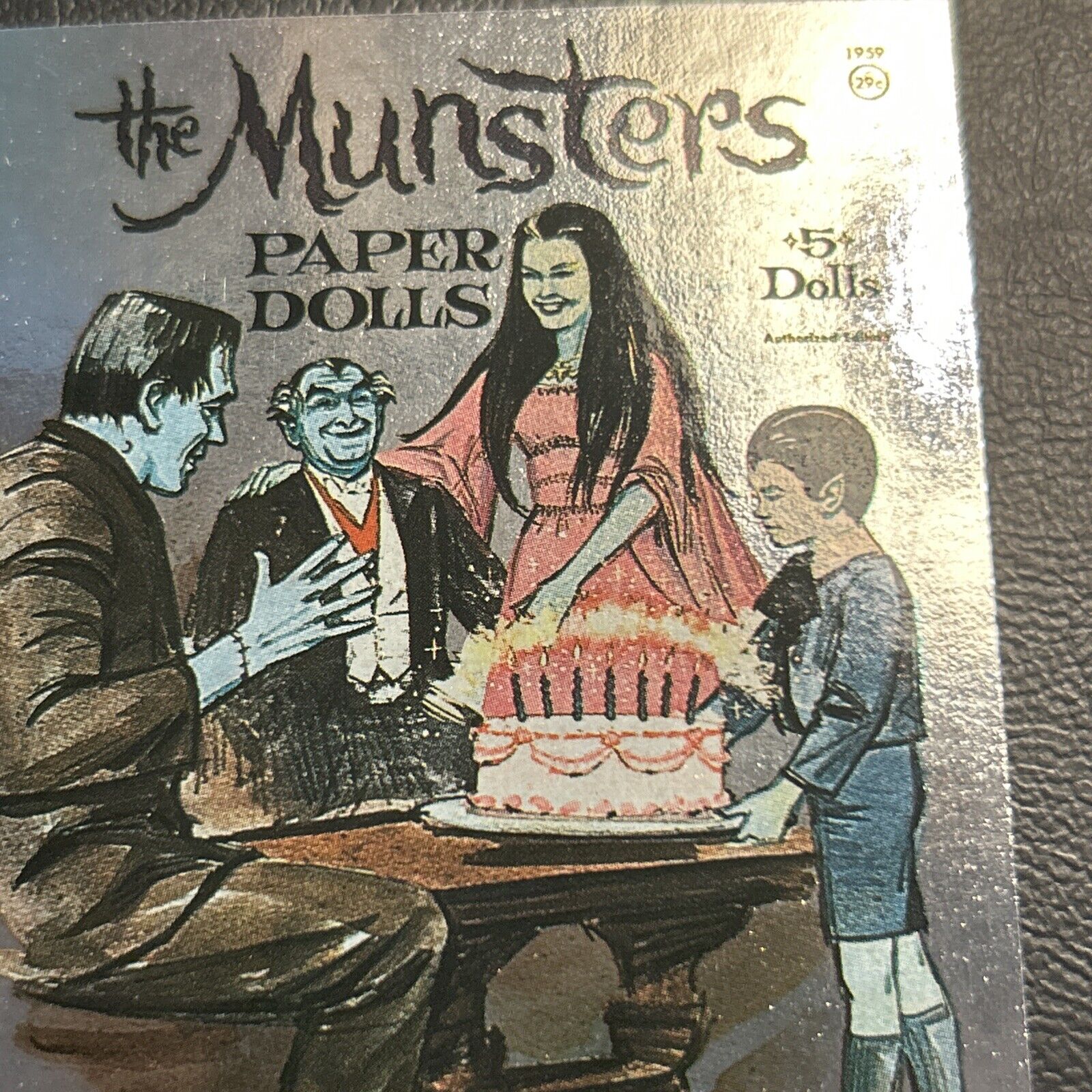 Jb3c The Munsters Deluxe Collection 1996 #88 Herman, Lily, Grandpa Eddie