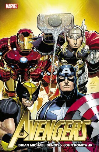 Avengers by Brian Michael Bendis Volume 1 by John Romita Book The Fast Free