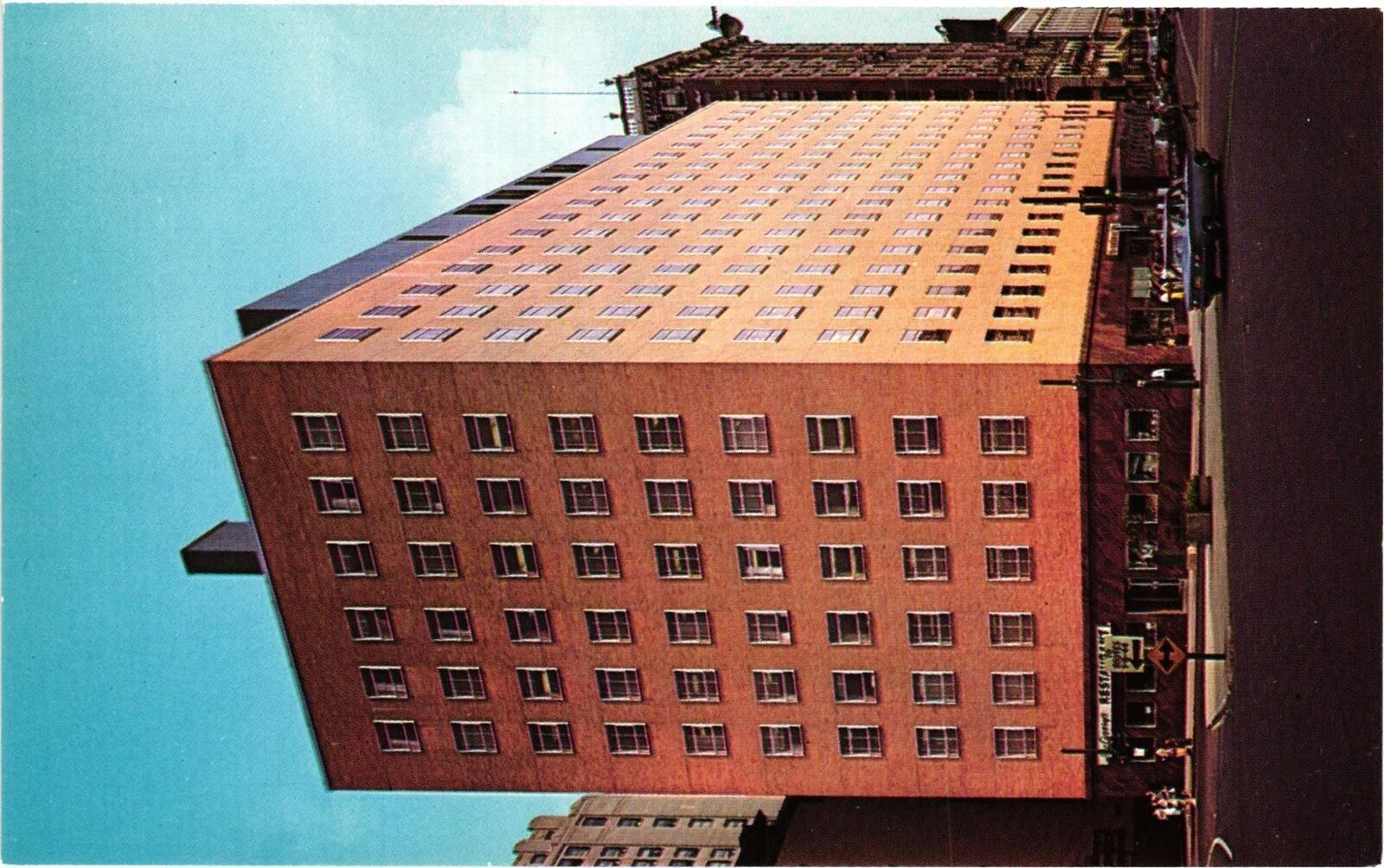 Vintage Postcard- The Howard Building, Providence, RI.