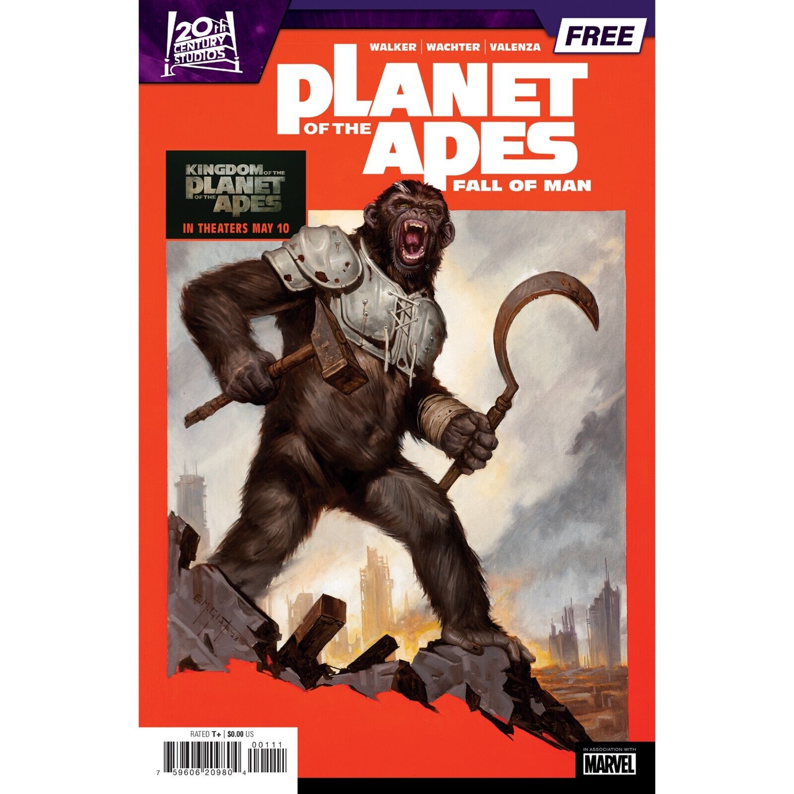 Planet of the Ape: Fall of Man - Sampler (2024) | Marvel Comics