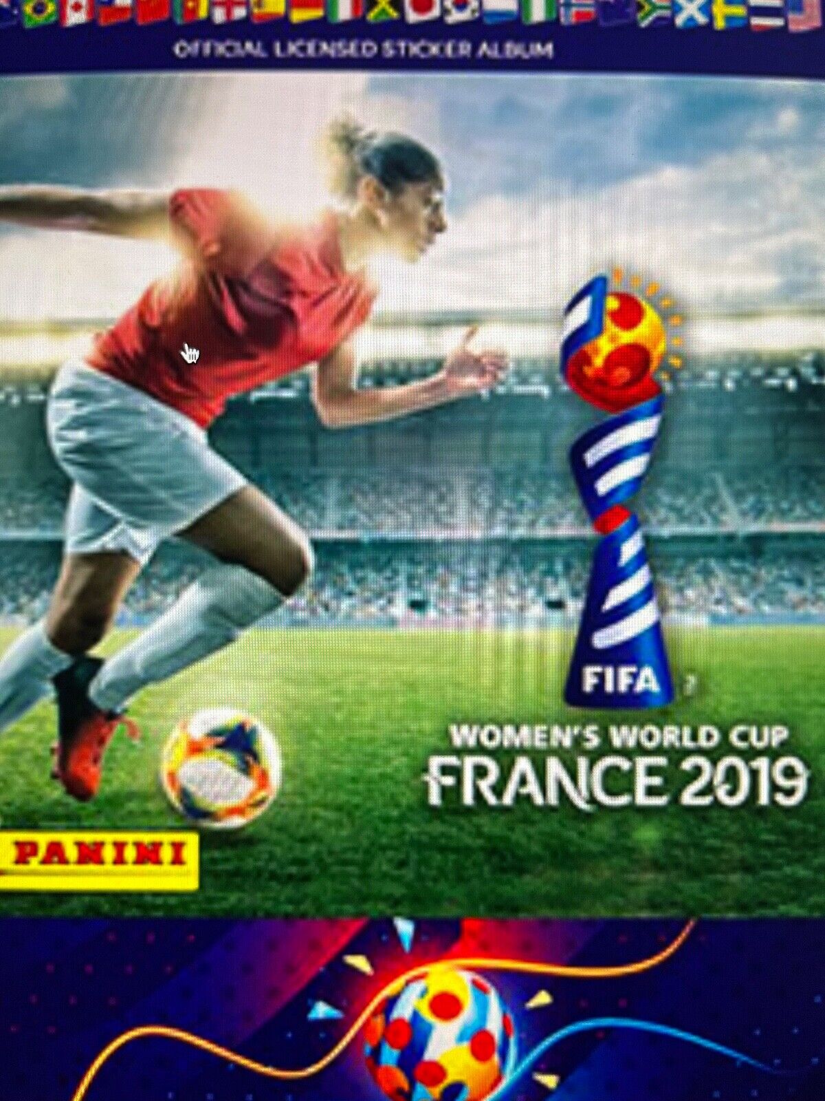 Panini FIFA WOMEN\'S WORLD CUP FRANCE 2019 Choose Sticker # 241 - 480 Part 2/2