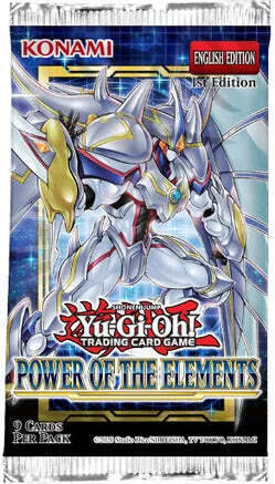 Yugioh TCG Booster Packs - Power Of The Elements