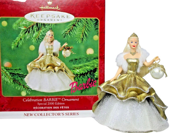 Hallmark 2000 Celebration Barbie Special Edition NIB Keepsake Xmas Ornament