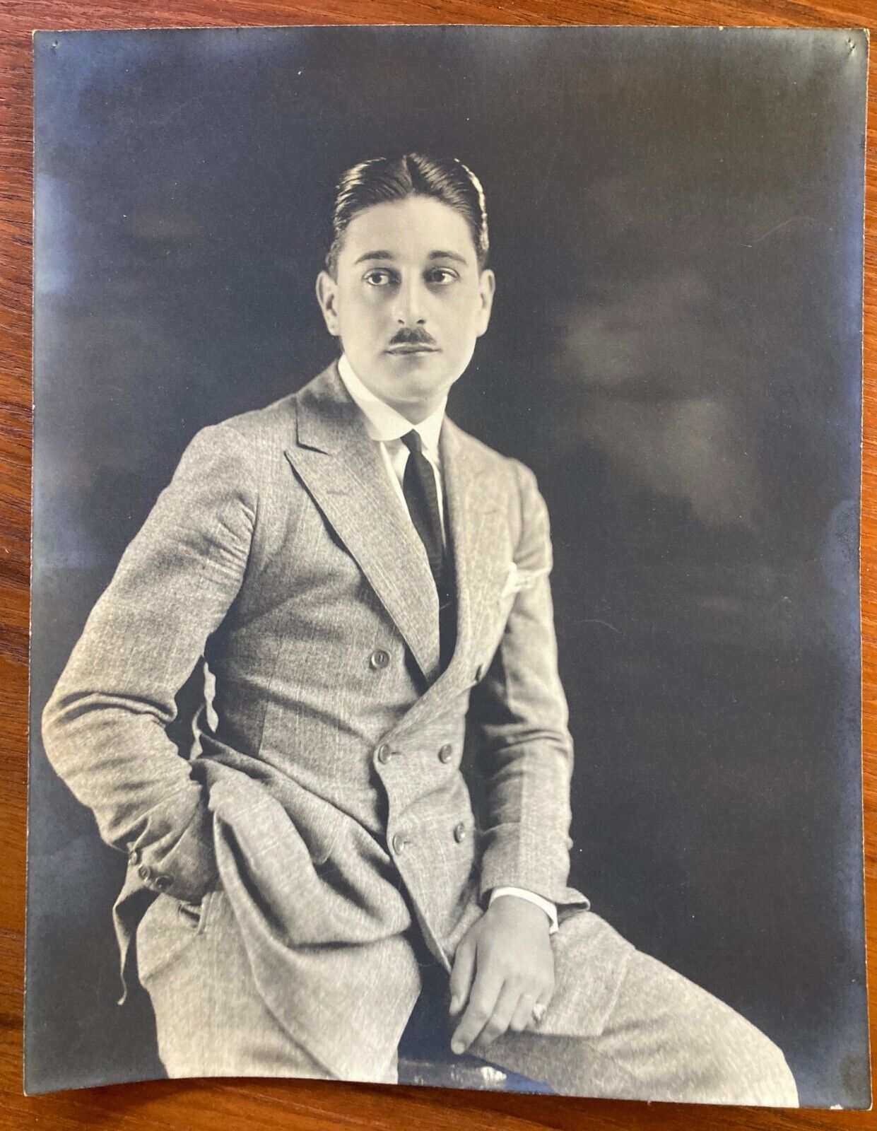 Antique 1910s Photograph Silent Actor Allan Forrest 8X10