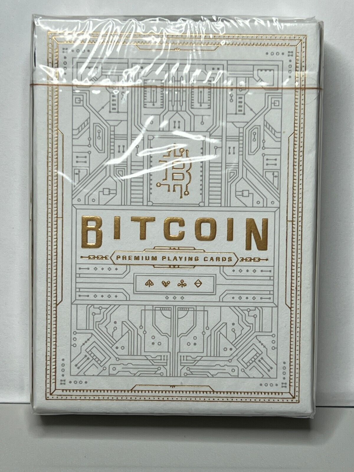 Bitcoin Limited Edition (White) Playing Cards - Numbered 1561 of 2100