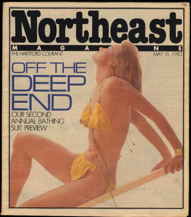 NORTHEAST Hartford Courant Magazine 5/15 1983 Swimsuit special issue