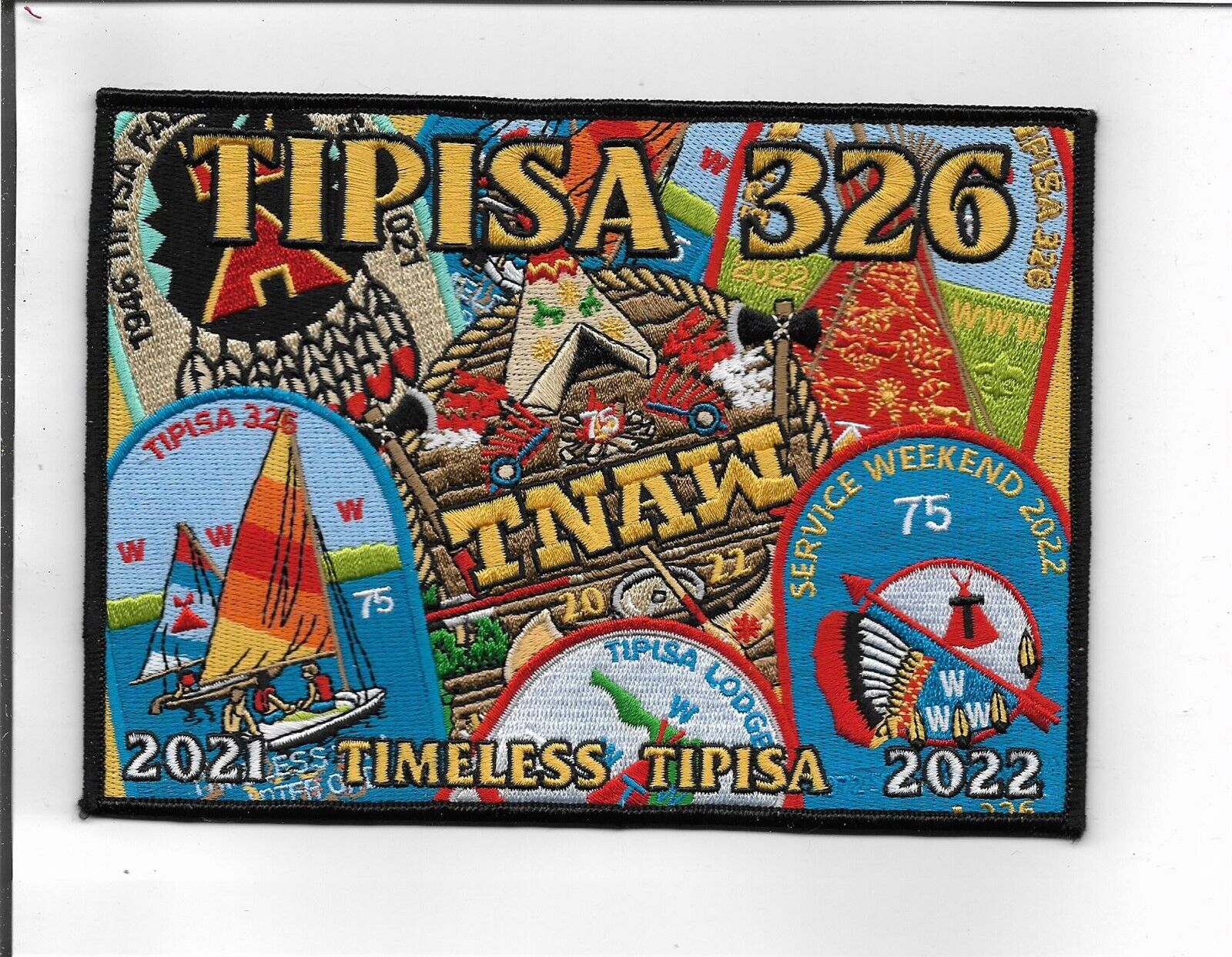 2021-2022 Lodge 326 Tipisa Timeless Tipisa Jacket OA patch