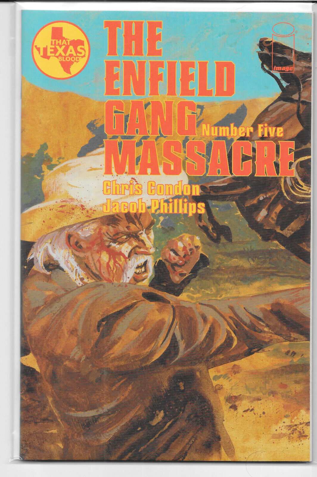 Enfield Gang Massacre #5 A Jacob Phillips Cover 1st Print NM/NM+ Image 2023