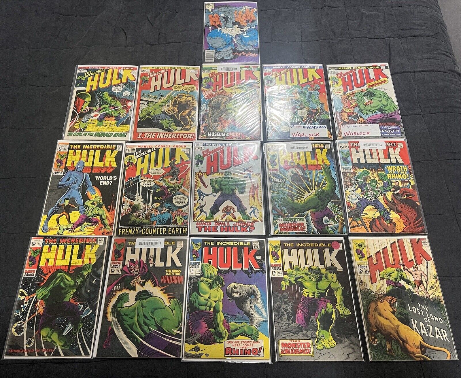 Incredible Hulk Comic Lot