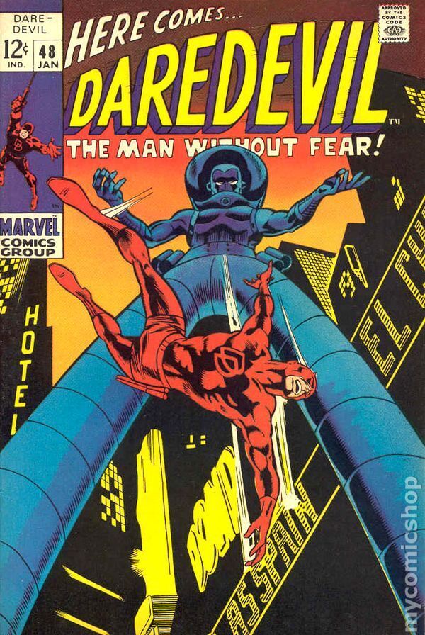 Daredevil #48 VG 4.0 1969 Stock Image