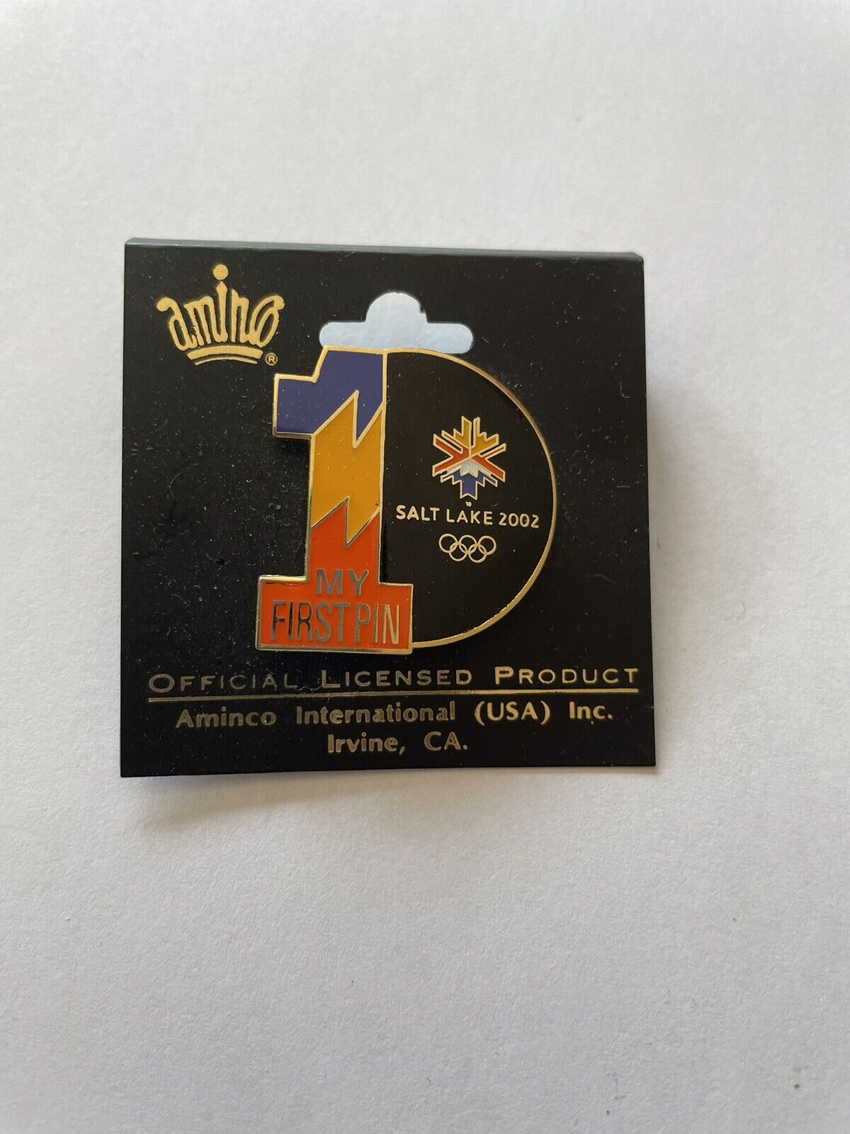 2002 Salt Lake Olympics Pin