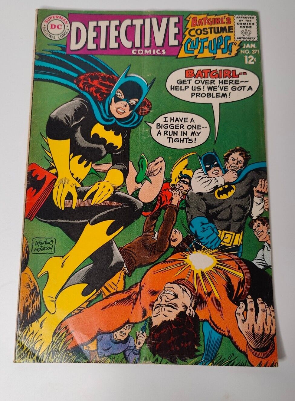 Detective Comics #371 1968 Silver Age 1st Print 1st Edition Batgirl