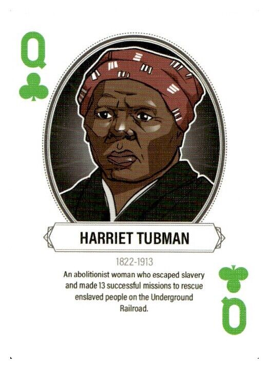 #BH038 HARRIET TUBMAN Rare Black Hero Card 