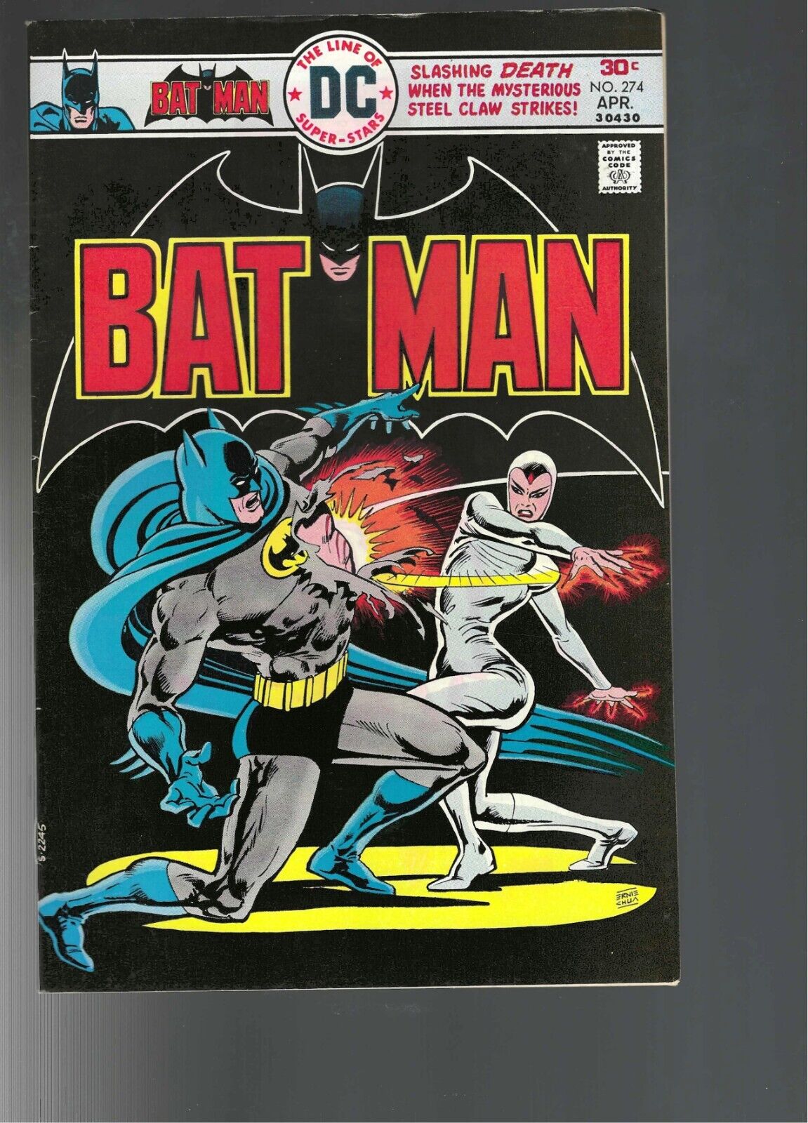 Batman #274 by DC Comics (1976) VF-NM