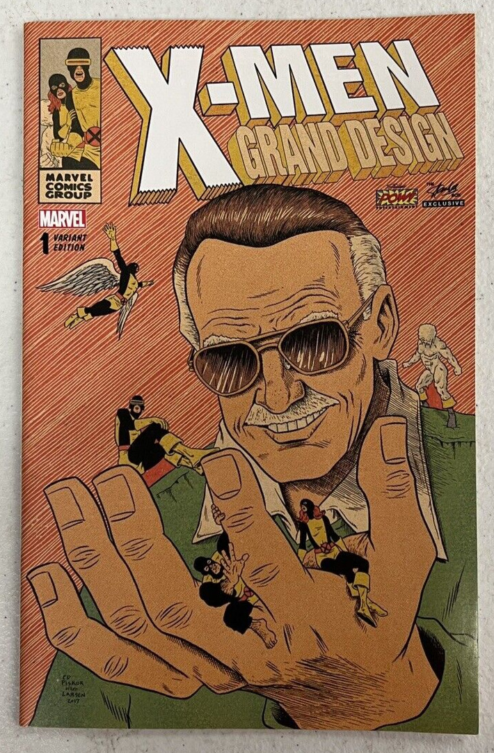 X-MEN GRAND DESIGN #1 STAN LEE BOX VARIANT Rare Hot Marvel Avenger Ed Piskor