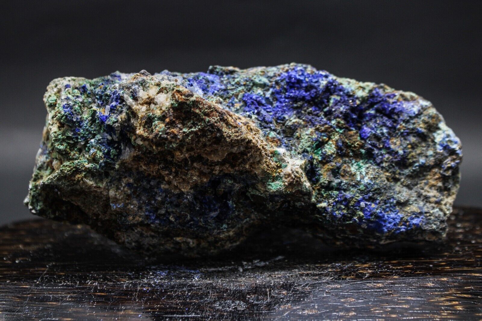 566GR BEST NATURAL Azurite/Malachite Crystaln Minerals Specimens