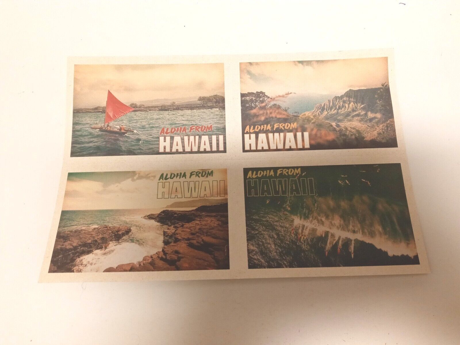 Authentic Yeti Coolers Limited Edition Postcard Aloha From Hawaii Tundra Surf