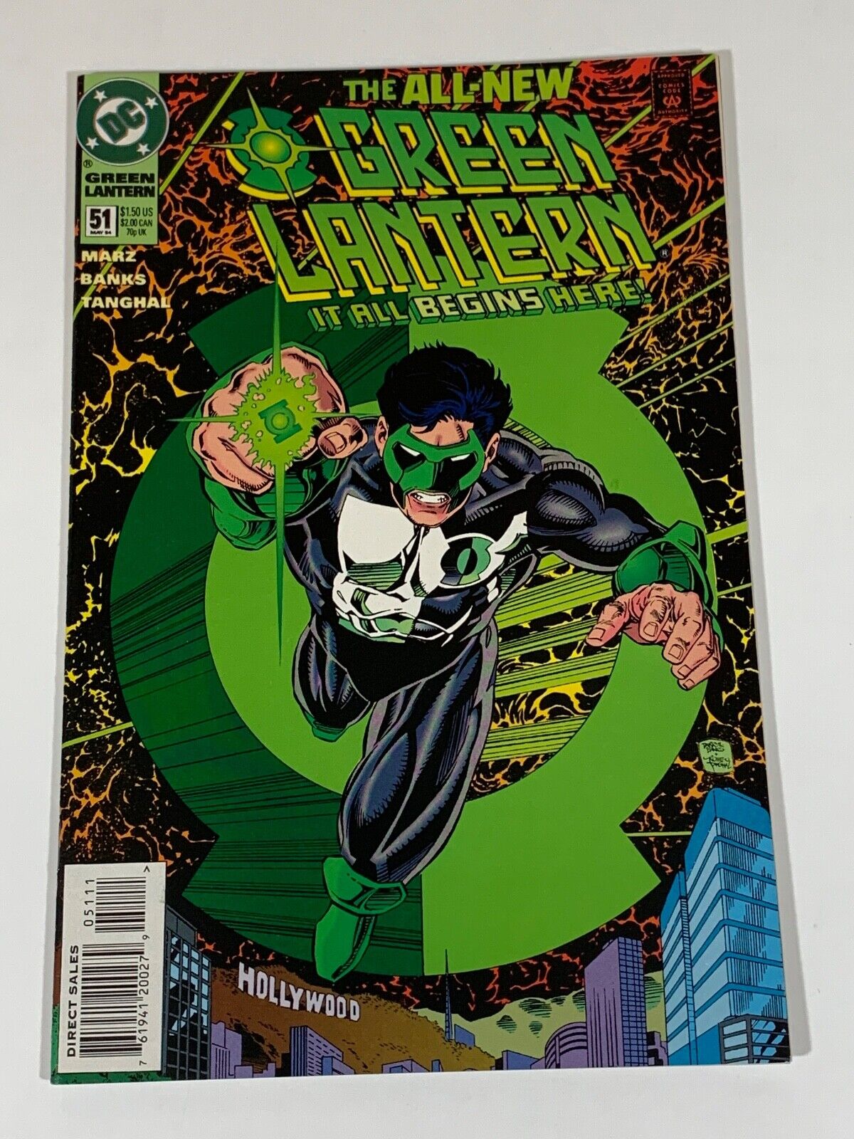 Green Lantern #51 (1994) 1st Appearance of Kyle Rayner as Green Lantern NM