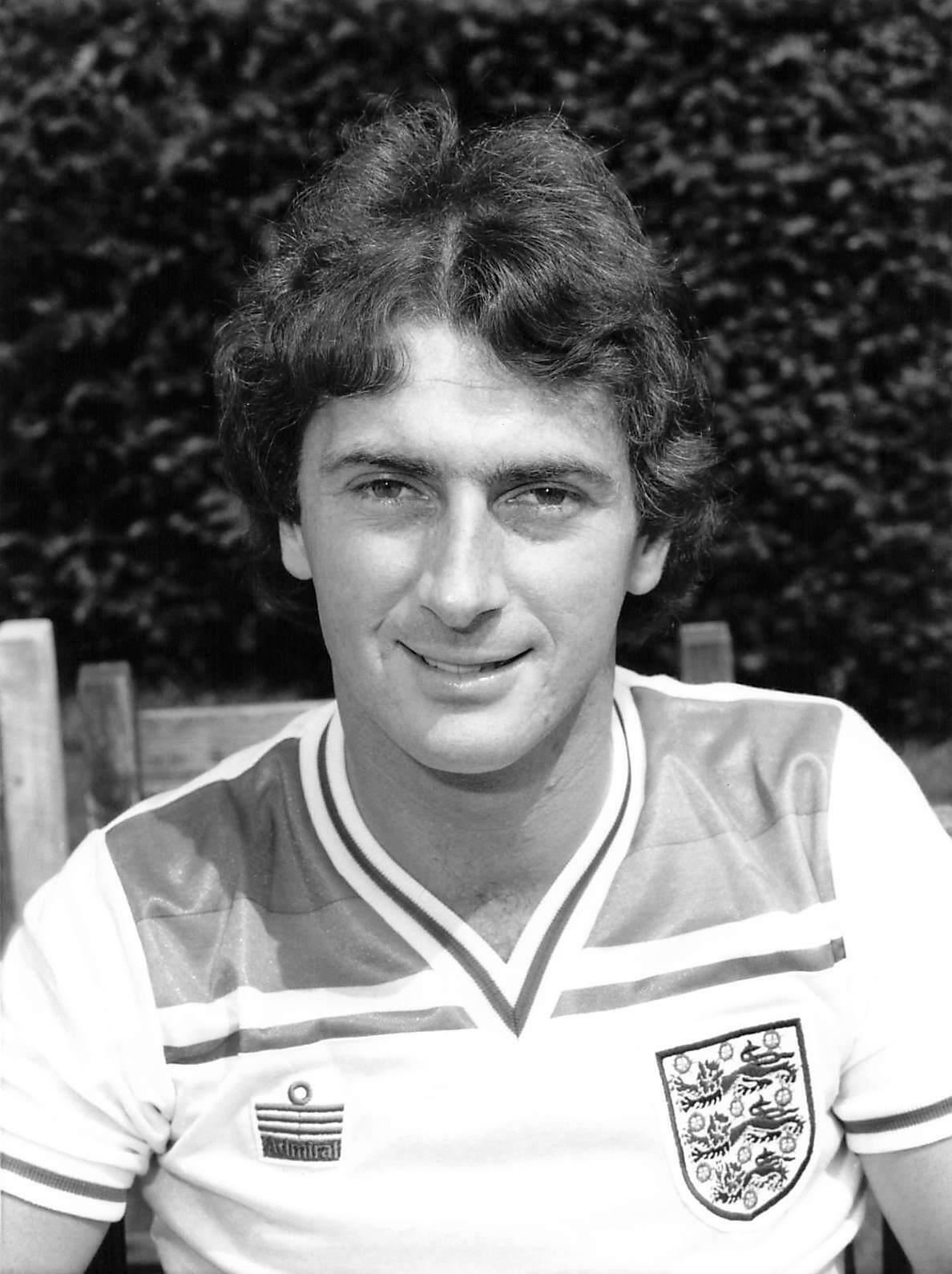 1982 Press Photo TREVOR FRANCIS Manchester City England Football World Cup Squad