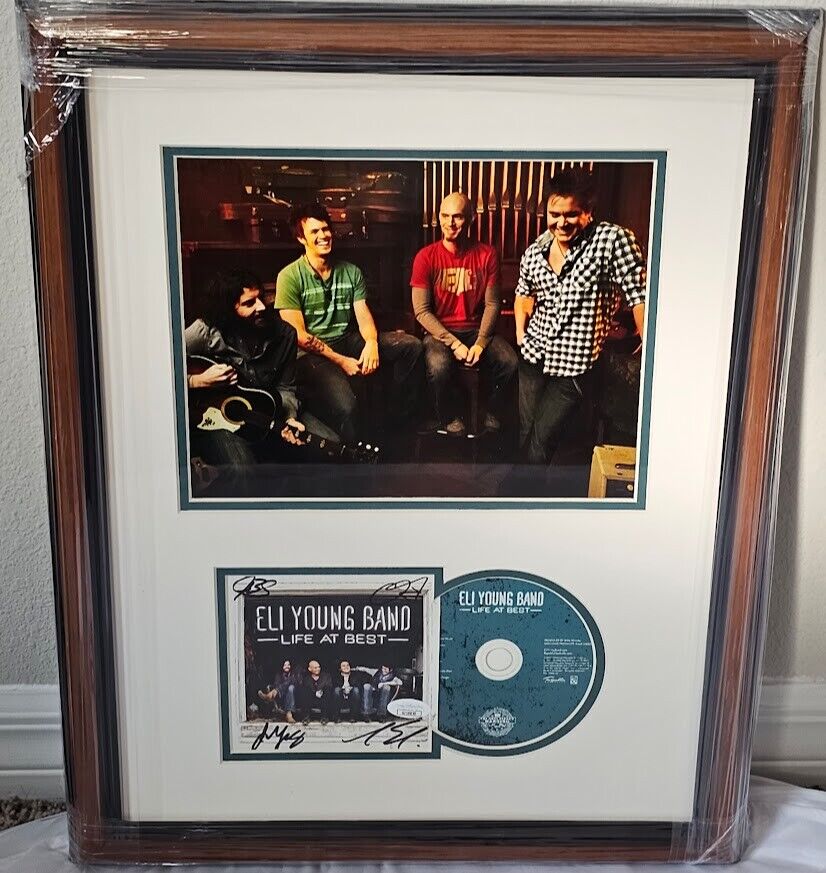 Eli Young Band Signed Life at Best CD Autographed  JSA Authenticated