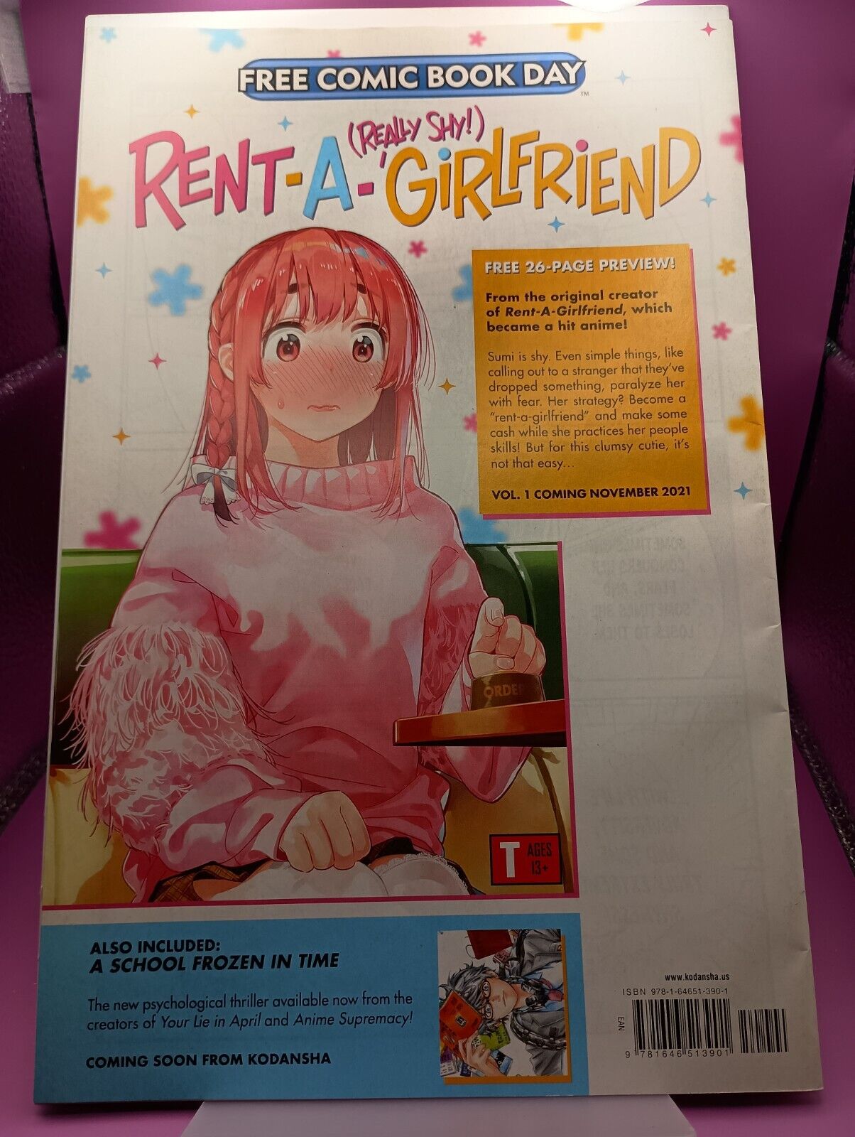 UNSTAMPED 2021 FCBD Rent a Really Shy Girlfriend Promotional Giveaway Comic Book