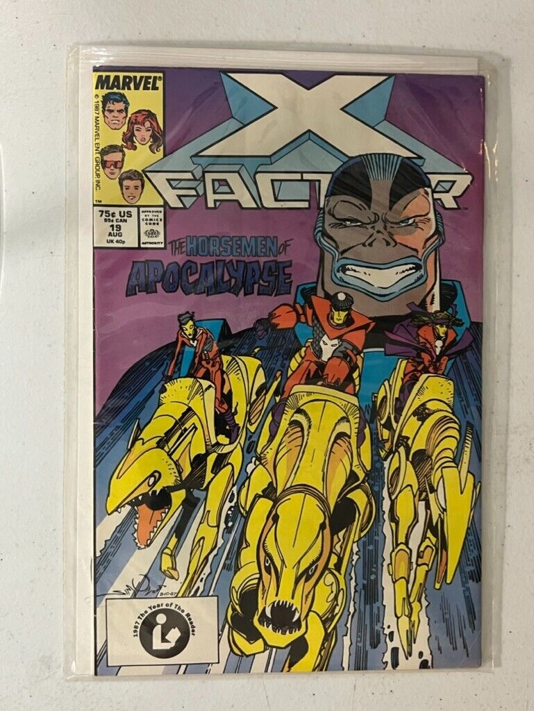 X-Factor #19-1987 fn 6.0 X-Men X Men 1st Apocalypse\'s Horsemen Vs X-Factor war |