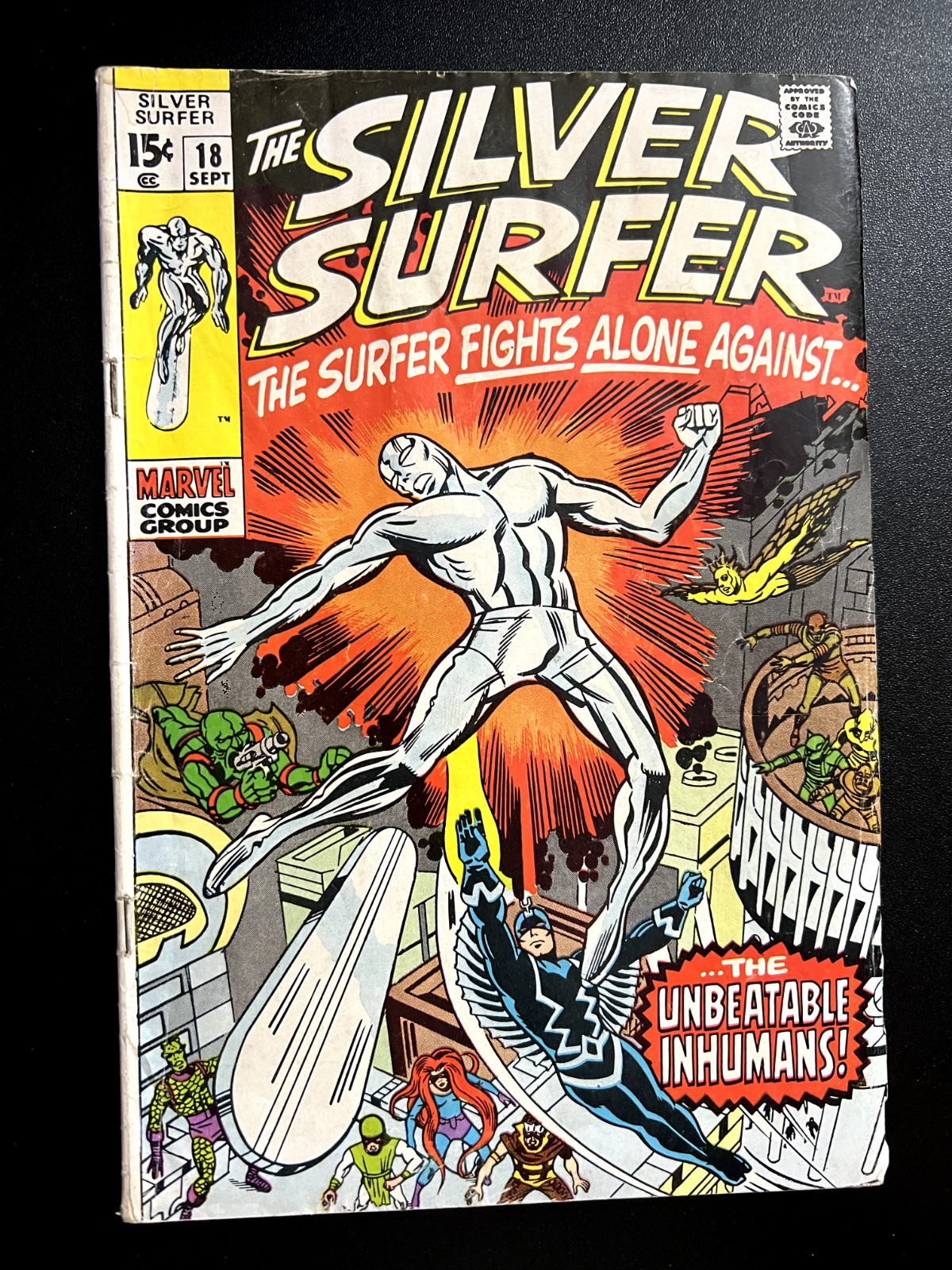 The Silver Surfer #18 (1970) 4.0 VG