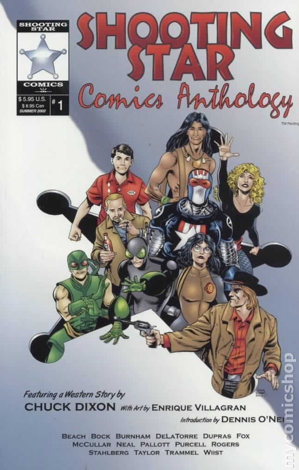 Shooting Star Comics Anthology #1 VG 2002 Stock Image Low Grade