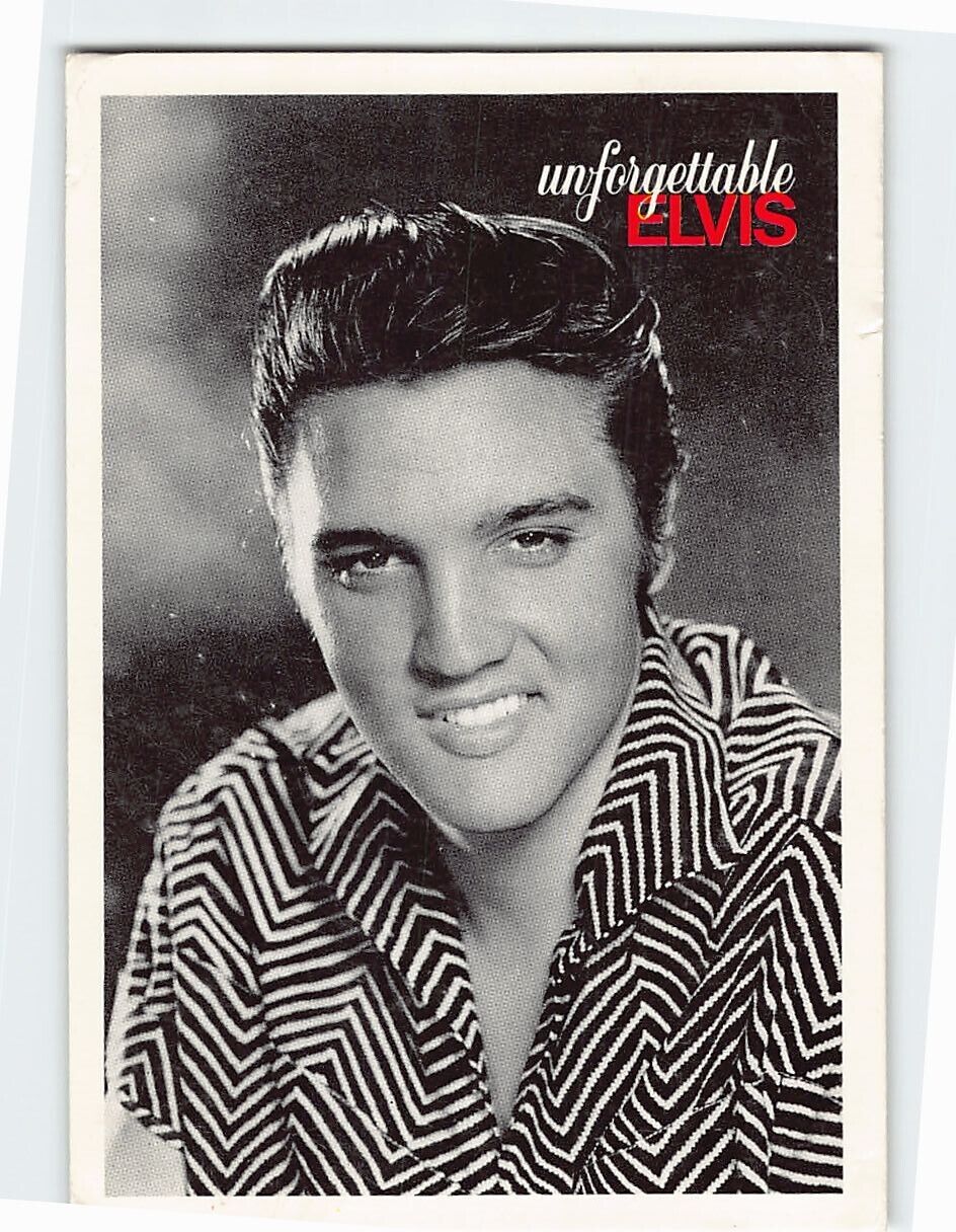 Postcard unforgettable Elvis