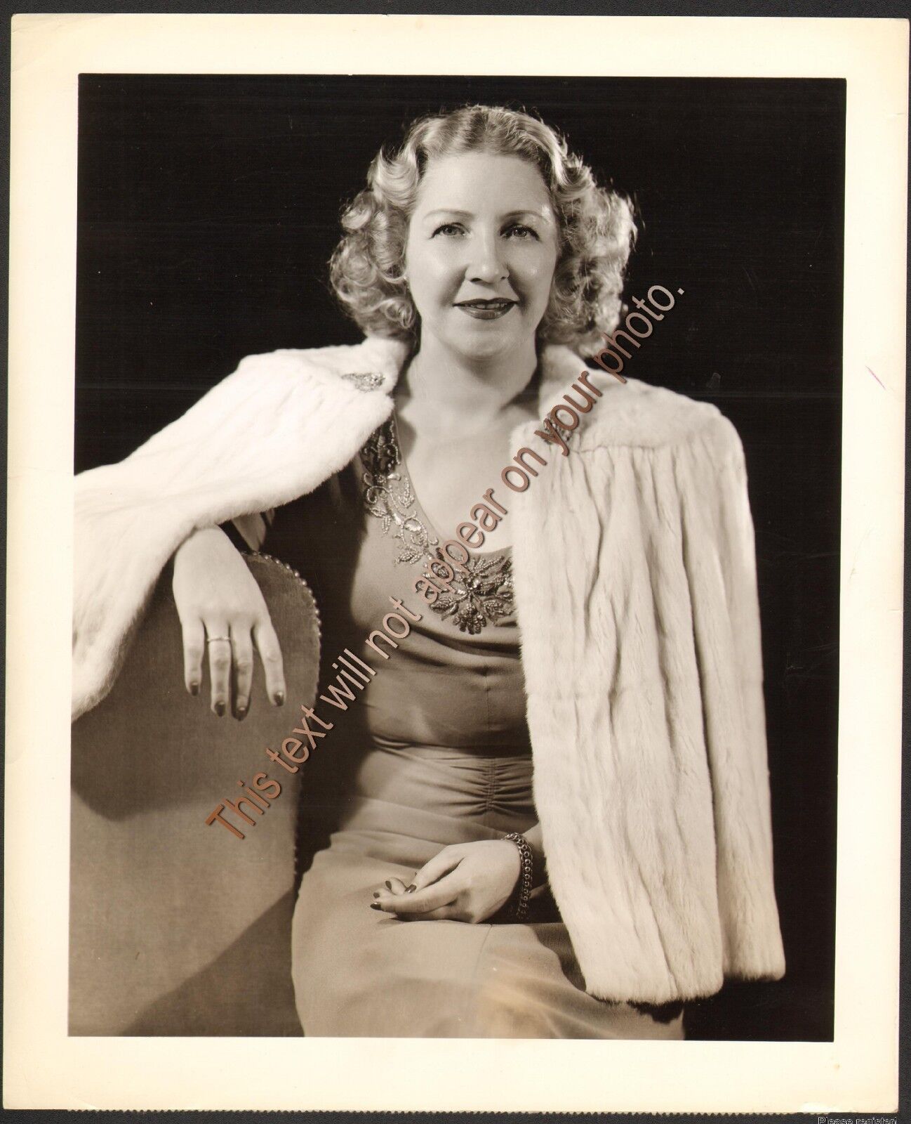 1940\'s Margaret Daum Photo NBC Radio \