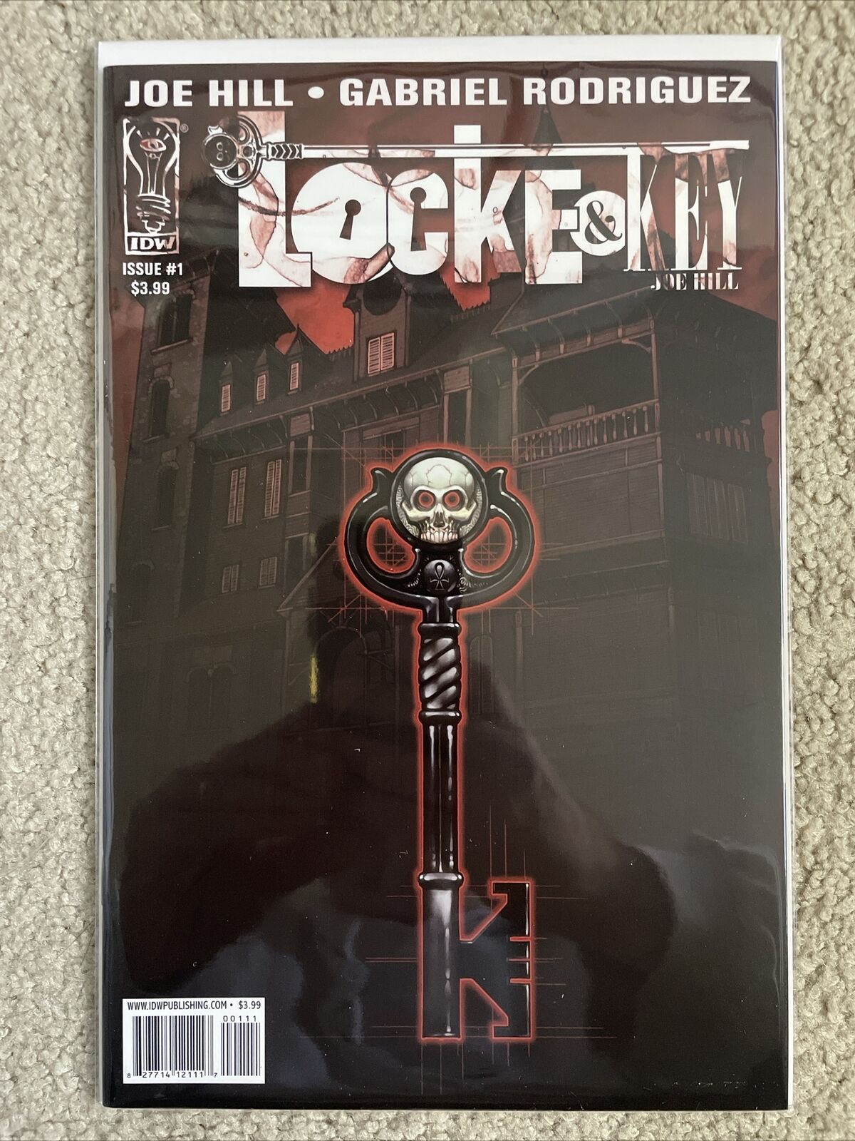 Locke and Key #1 2nd Print 2008 1st Series Volume 1 IDW Comic Netflix Show