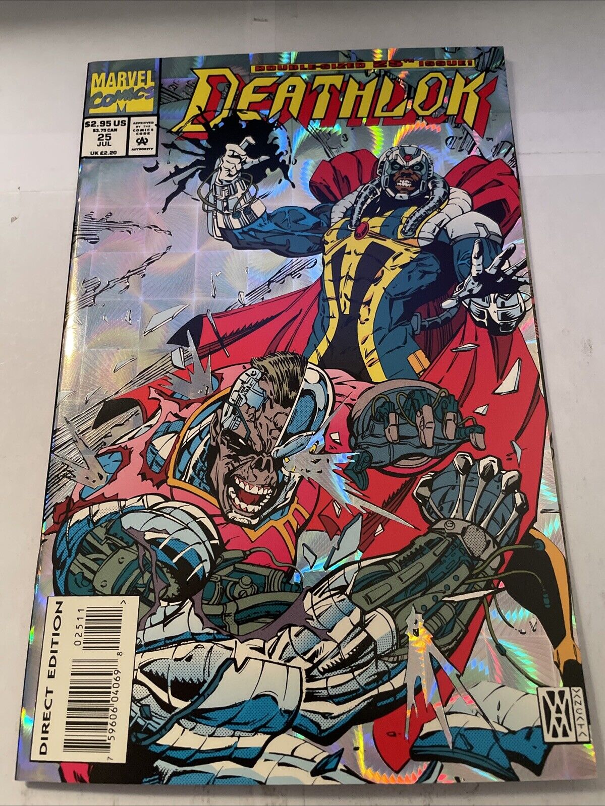1993 #25 Marvel Deathlok (Holo Chromium Cover) VFN (Combined Shipping)