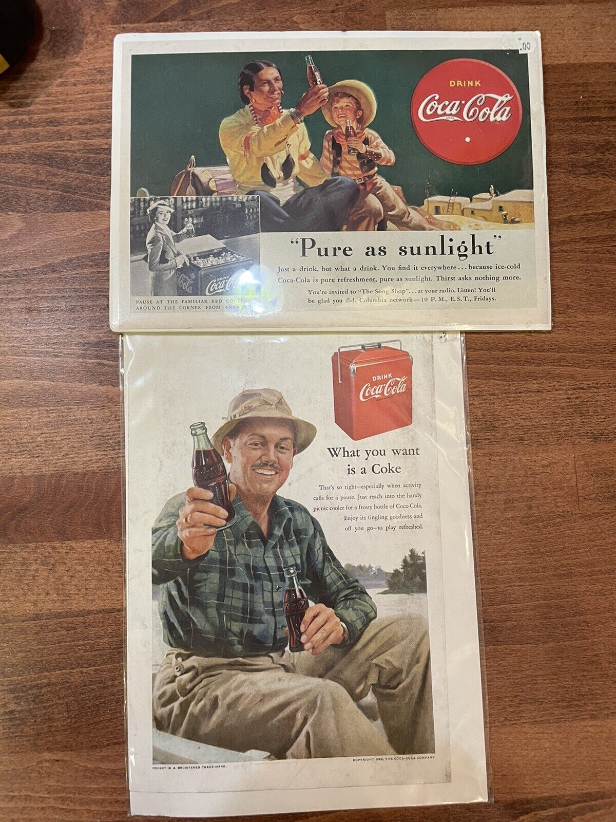 Coca-Cola Ad Lot
