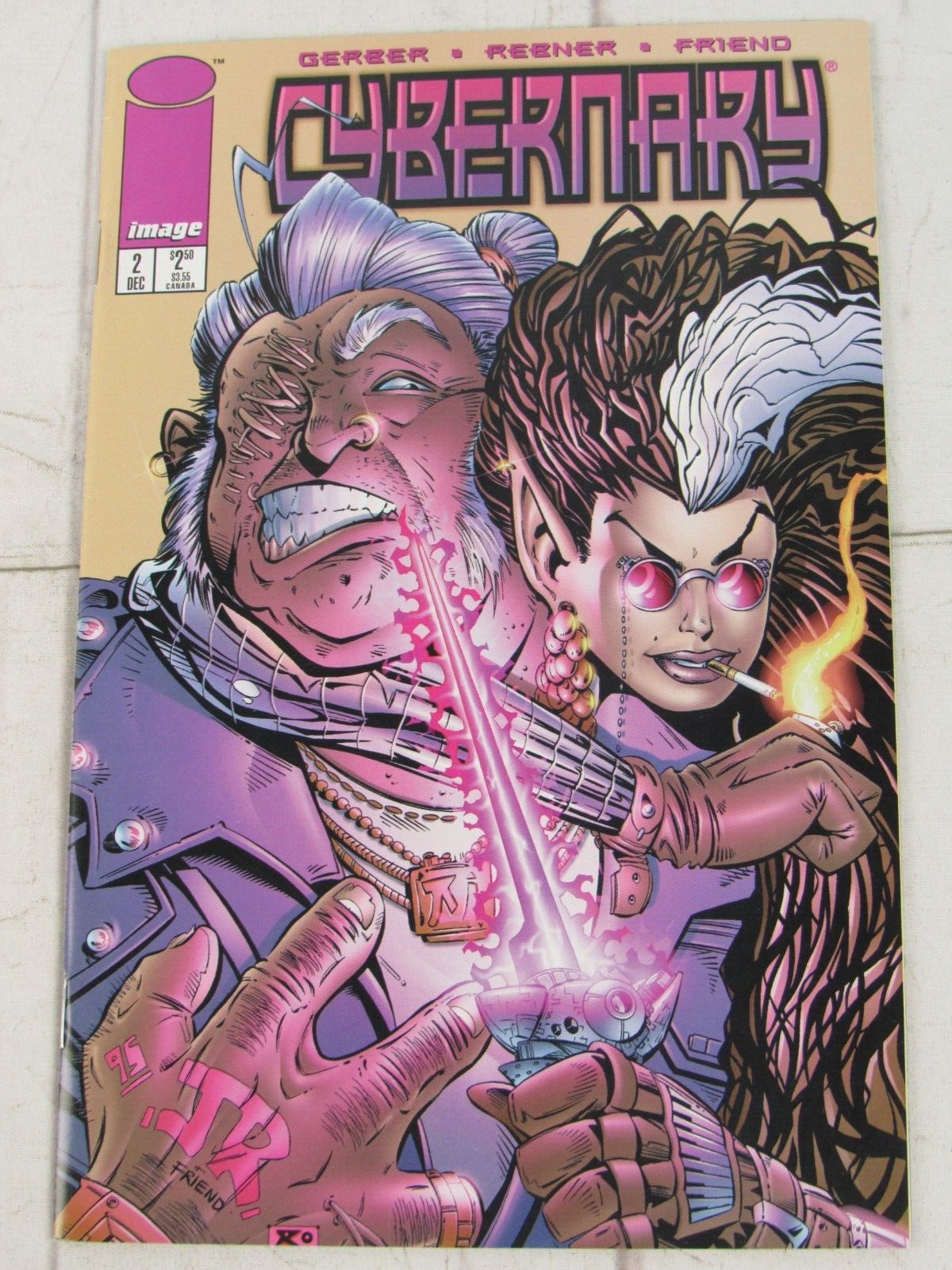 Cybernary #2 Dec. 1995 Image Comics