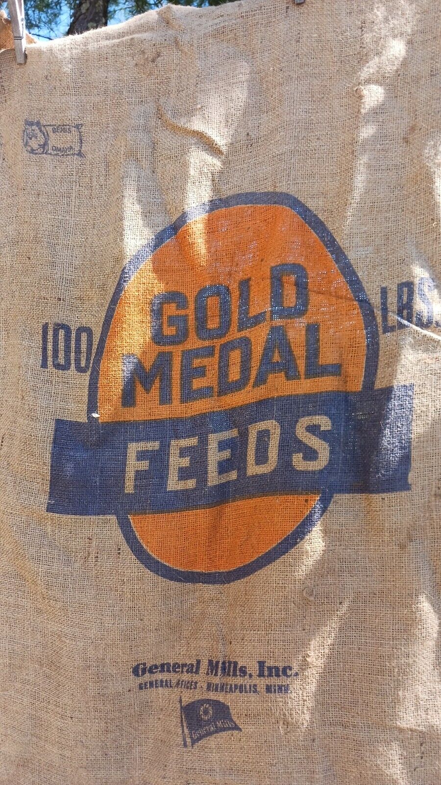 vintage feed sack