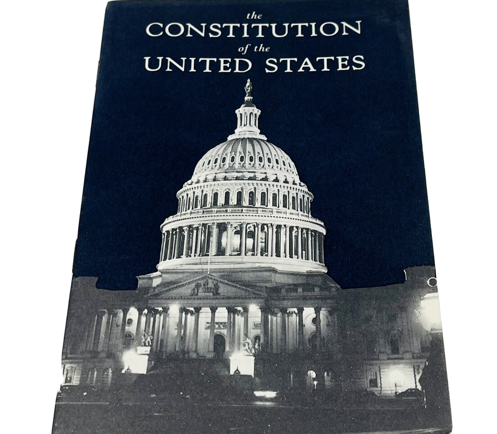 1964 Constitution Of The United States John Hancock Insurance Booklet Pamphlet
