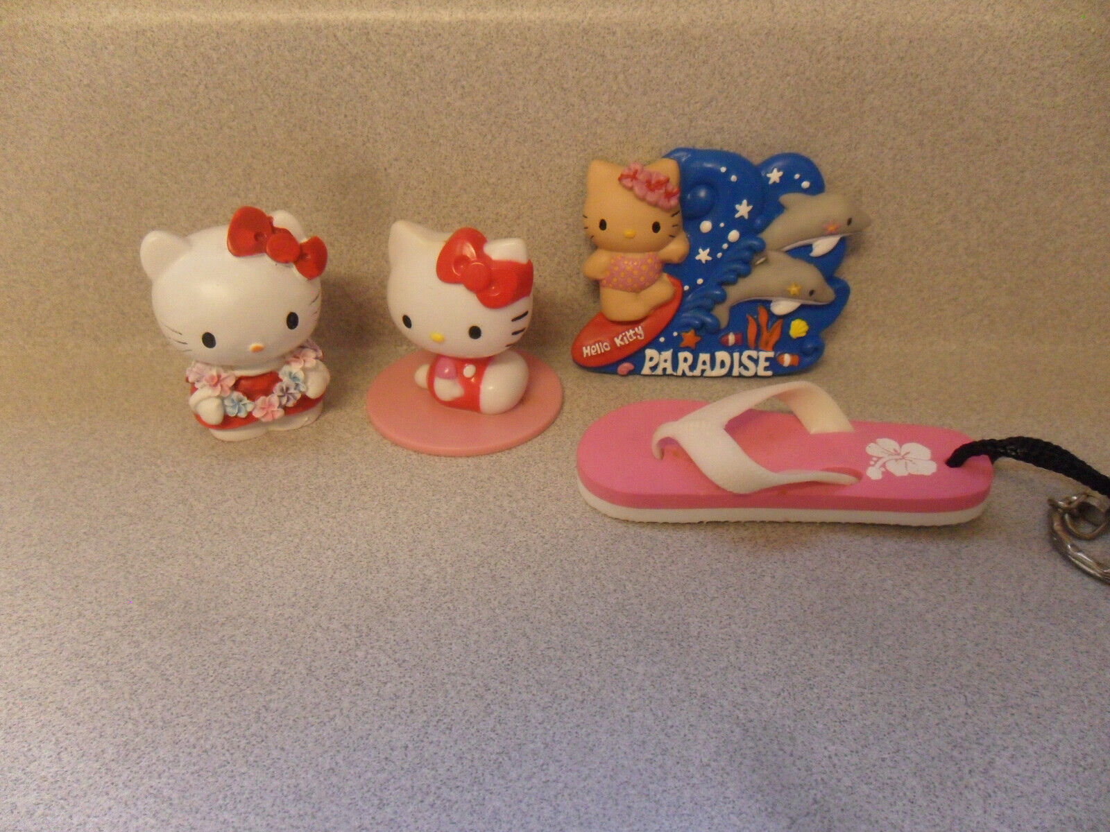 Hello Kitty ceramic Figures Mini / Hawaii Refrigerator magnet