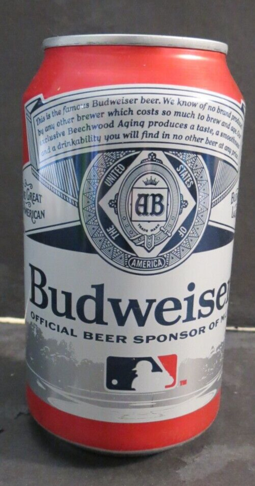 Budweiser Limited Edition 2024 MLB  Baseball Empty Beer Can Collector