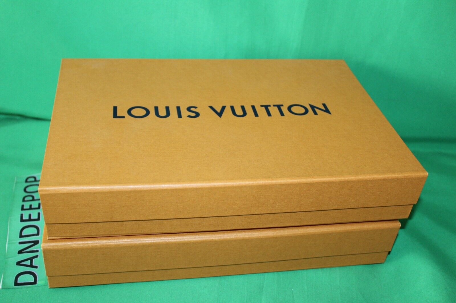 2 Louis Vuitton Classic Luxury Rectangle Magnetic Closure Empty Gift Boxes