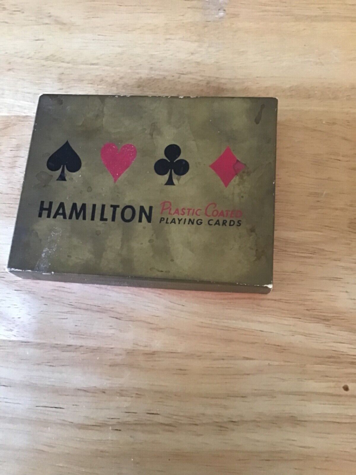 Vintage Hamilton Playing Cards 2Decks Bows