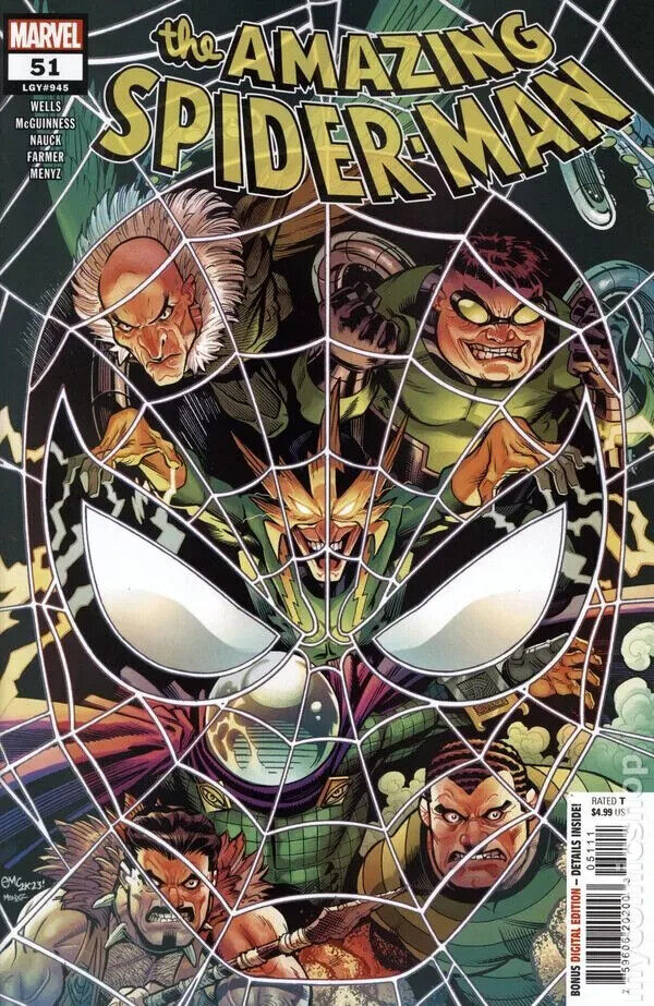 Amazing Spider-Man #51 - Regular Cover  -Marvel Comics- 2024
