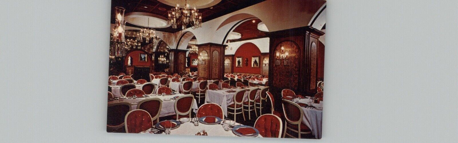 Vintage Famous Restaurant Washington Ave Miami Beach Fl. Postcard