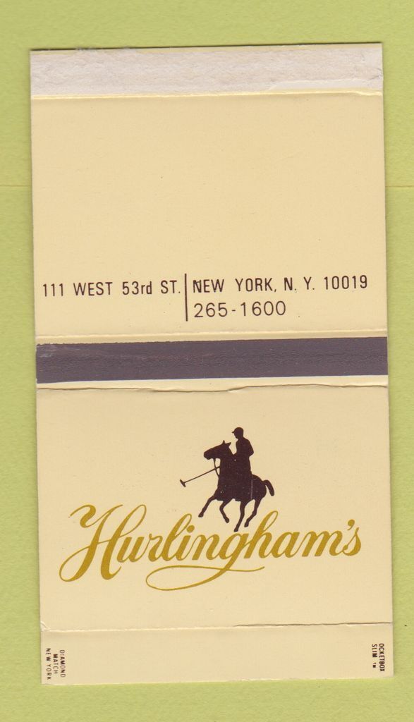 Matchbox - Hurlingham\'s New York City