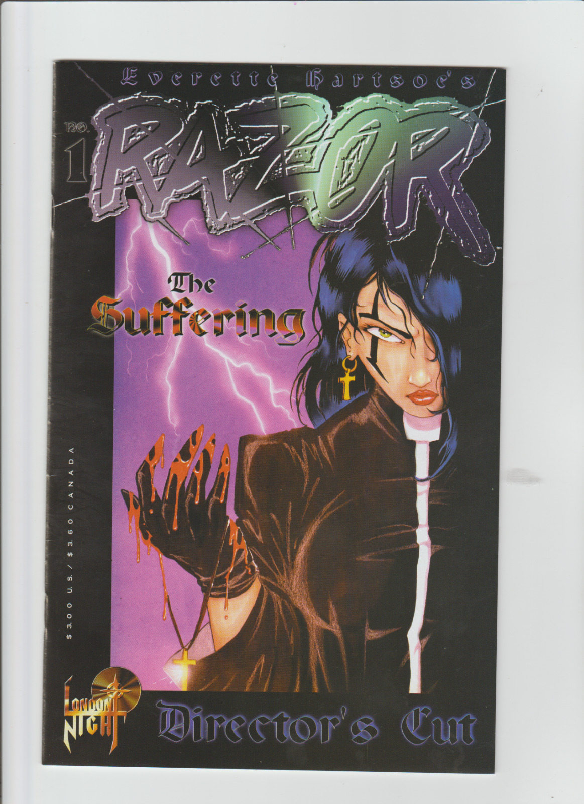 Razor / The Suffering: Director\'s Cut #1 (1995,) London Night VF/NM