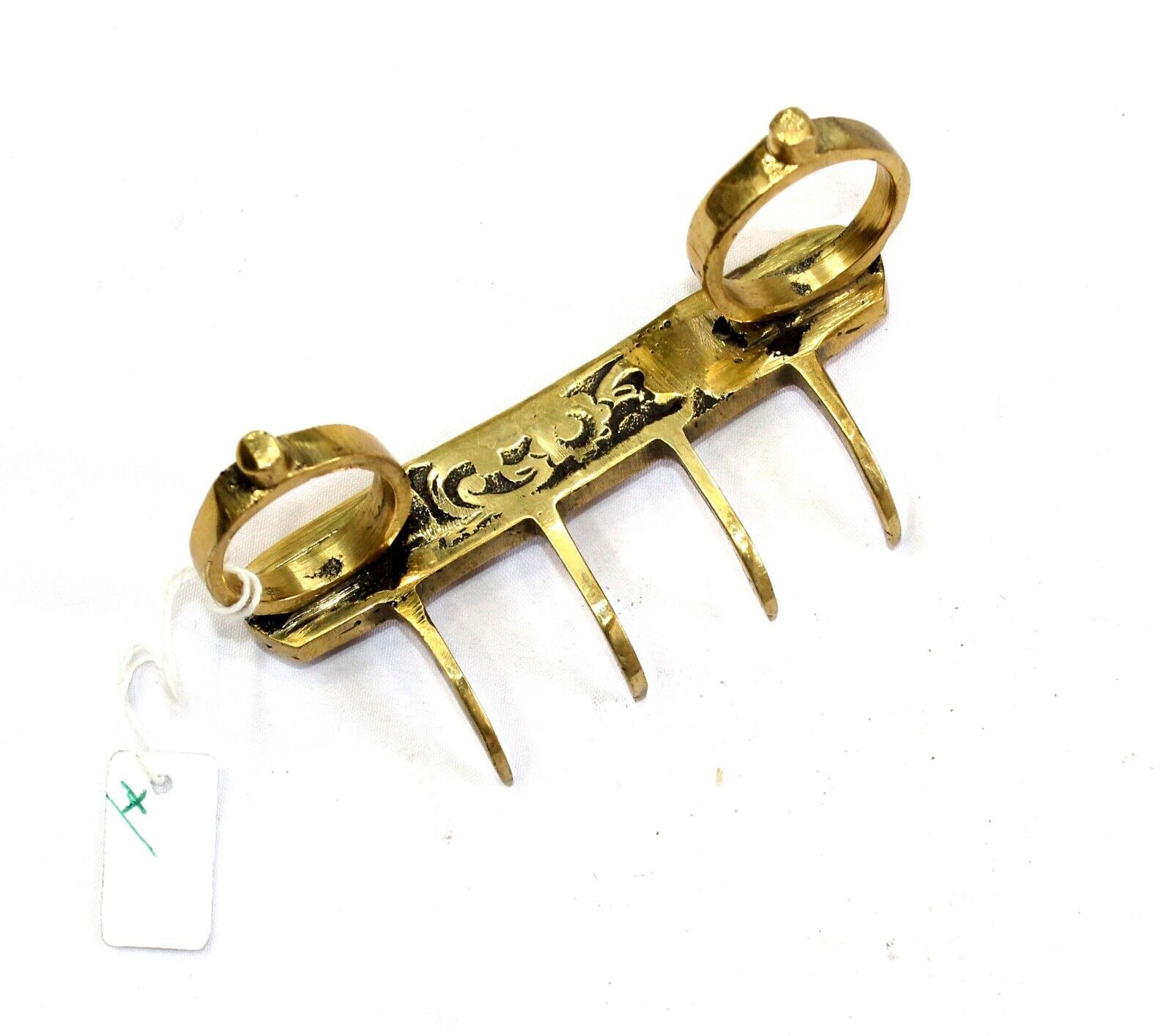 Claw Dagger Bagh Nakh Vagh Nakh Maratha India Hand Forged Brass Handmade i955
