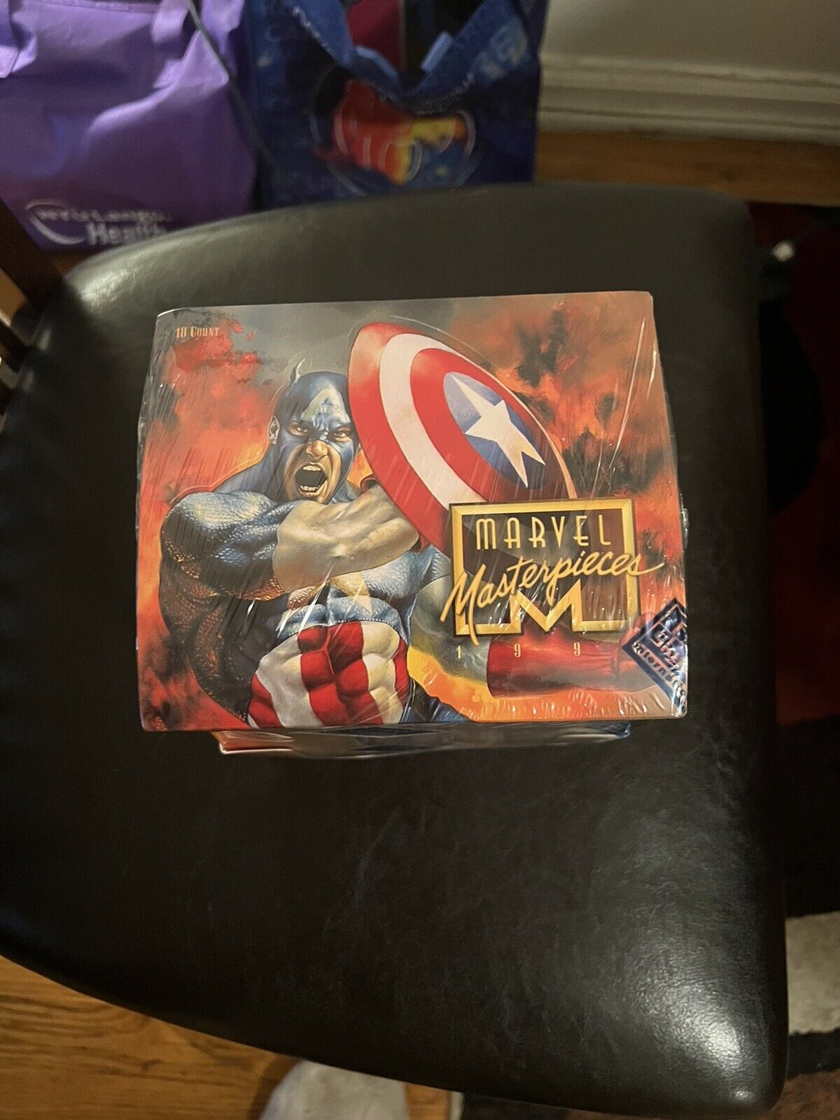 FLEER SKYBOX 1996 MARVEL MASTERPIECES BLISTER PACK BOX - FACTORY SEALED